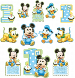 All Sticker Sample Mickey And Friends Baby Clipart Png - Clipartly ...