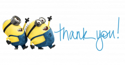 Thank You Minions transparent PNG - StickPNG