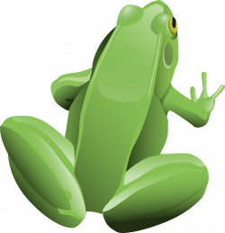 Clipart - Cool Frog