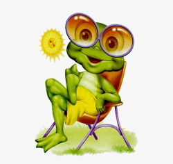 Cartoon - Frosch - Frog Beach Clipart #2510315 - Free ...