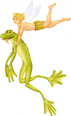 FROG AND FAIRY | CLIP ART - FROGS - CLIPART | Pinterest | Frogs ...