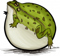 Fat Frog by makkel5603 on DeviantArt