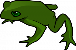 Free Simple Green Frog Clip Art | public domain images- nature ...