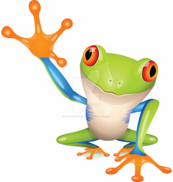 Colorful Frog by artbeautifulcloth on DeviantArt