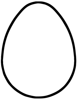 Egg Line Drawing at GetDrawings.com | Free for personal use Egg Line ...
