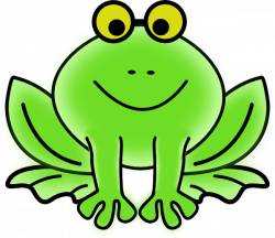 Frog With Glasses Clip Art at Clker.com - vector clip art online ...