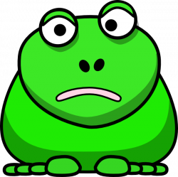 Confused Cartoon Frog Clip Art at Clker.com - vector clip art online ...