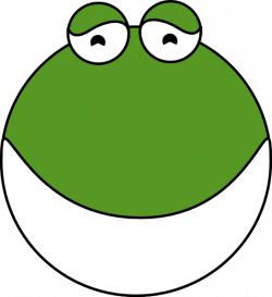 Cute Frog Head Clip Art at Clker.com - vector clip art online ...