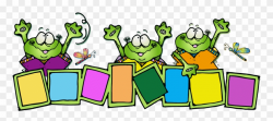 Frog Clipart For Teachers - Frogs School Clipart - Png ...