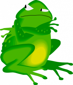 Birthday wishes for daughter – Angry green frog tired from birthdays ...