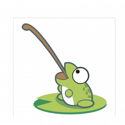 Frog Cartoon - Frog tongue hanging out 2953*2953 transprent Png Free ...