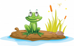 Michigan J. Frog Edible frog Illustration - A frog with a tongue ...