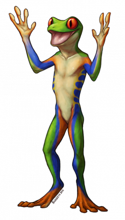 Red-Eyed Tree Frog by Scaleeth on DeviantArt