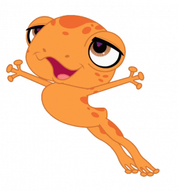 Lps Jumping Orange Frog Vector by Emilynevla on DeviantArt