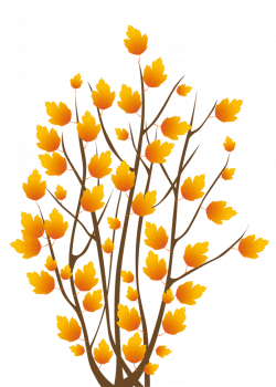 Fall Bush PNG Clipart Image | Gallery Yopriceville - High-Quality ...