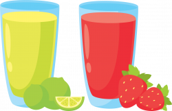 Free Juice Clip Art - Clipart Vector Illustration •