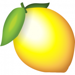 Download Lemon Emoji Icon | Emoji Island