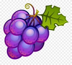 Grapes Clipart - Grapes Fruit Clip Art - Png Download (#5944 ...