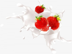 Strawberry Milk PNG, Clipart, Fruit, Milk, Milk Clipart ...