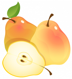 Large Painted Pears PNG Clipart | Gallery Yopriceville - High ...