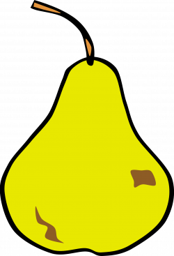 Clipart - Simple Fruit Pear | Clipart Panda - Free Clipart Images