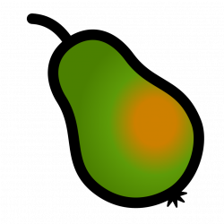 Public Domain Clip Art Image | Illustration of a pear | ID ...
