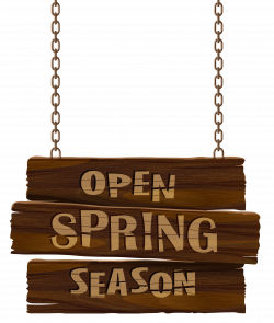 Open Spring Season Sign Transparent PNG Clip Art Image | Gallery ...