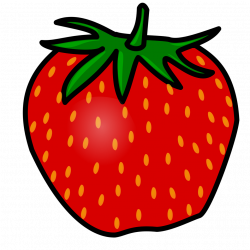 Strawberry | Free Stock Photo | Illustration of a strawberry | # 15915