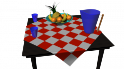 3d fruit bowl and table by Tindreia on DeviantArt