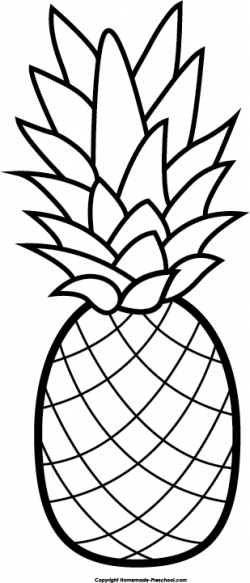 Pineapple clipart free clip art hair image #4877 ...