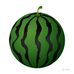 Watermelon Clipart Free Picture｜Illustoon
