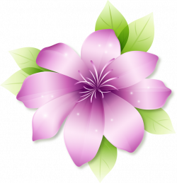 Large Pink Flower Clipart | Gallery Yopriceville - High-Quality ...