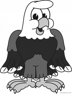 Bald Eagle Animal free black white clipart images clipartblack ...