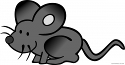 Black Mouse Clipart - ClipartBlack.com