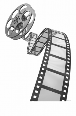 Clipart Gallery Movie Reel - Movie Film With Transparent ...