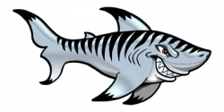 Tiger shark clip art free clipart images - ClipartAndScrap