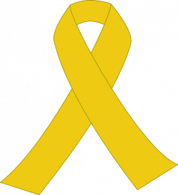 Dark Yellow Ribbon Clipart