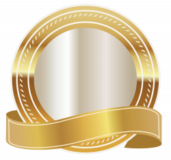 Gold Seal with Gold Ribbon PNG Clipart Image | Gallery Yopriceville ...