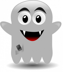 Ghost With A Cellephone Clip Art at Clker.com - vector clip art ...