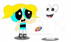 Bubbles meets Casper the Friendly Ghost by smithandcompanytoons on ...