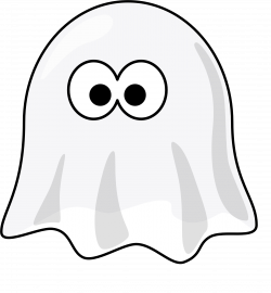 clipartist.net » Clip Art » Ghost Animal Black White Art Halloween SVG
