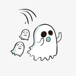 Ghost PNG, Clipart, Cartoon, Creative, Creative Halloween ...