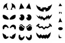 scary eyes templates | Jack O Lantern Faces Stencils | Great ...