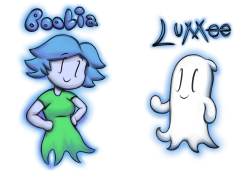 Ghost Girl and Ghost Boy by PAMVllo on DeviantArt