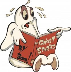 Clipart - Spooked Spook