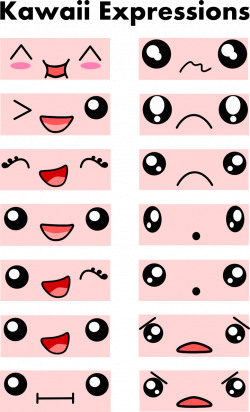 Kawaii expressions page 10 by Chibi-Janine.deviantart.com on ...