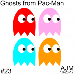 Ghosts from Pac-Man by Makatoons on Newgrounds