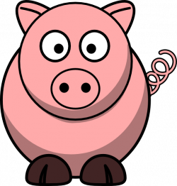 Pig 4 Clip Art at Clker.com - vector clip art online, royalty free ...