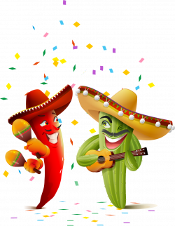 Mexican cuisine Cinco de Mayo Royalty-free Illustration - Hat ...