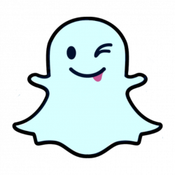 blue ghost snapchat sc icon overlay sticker tumblr usei...